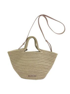 Balenciaga Ibiza Small Basket 2-Way Handbag Nylon